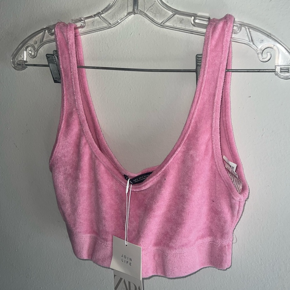 pink bralette